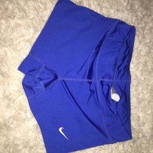 Blue Nike pros